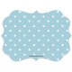 Personalized Ice Blue Dot Stationery Image 2 of 4